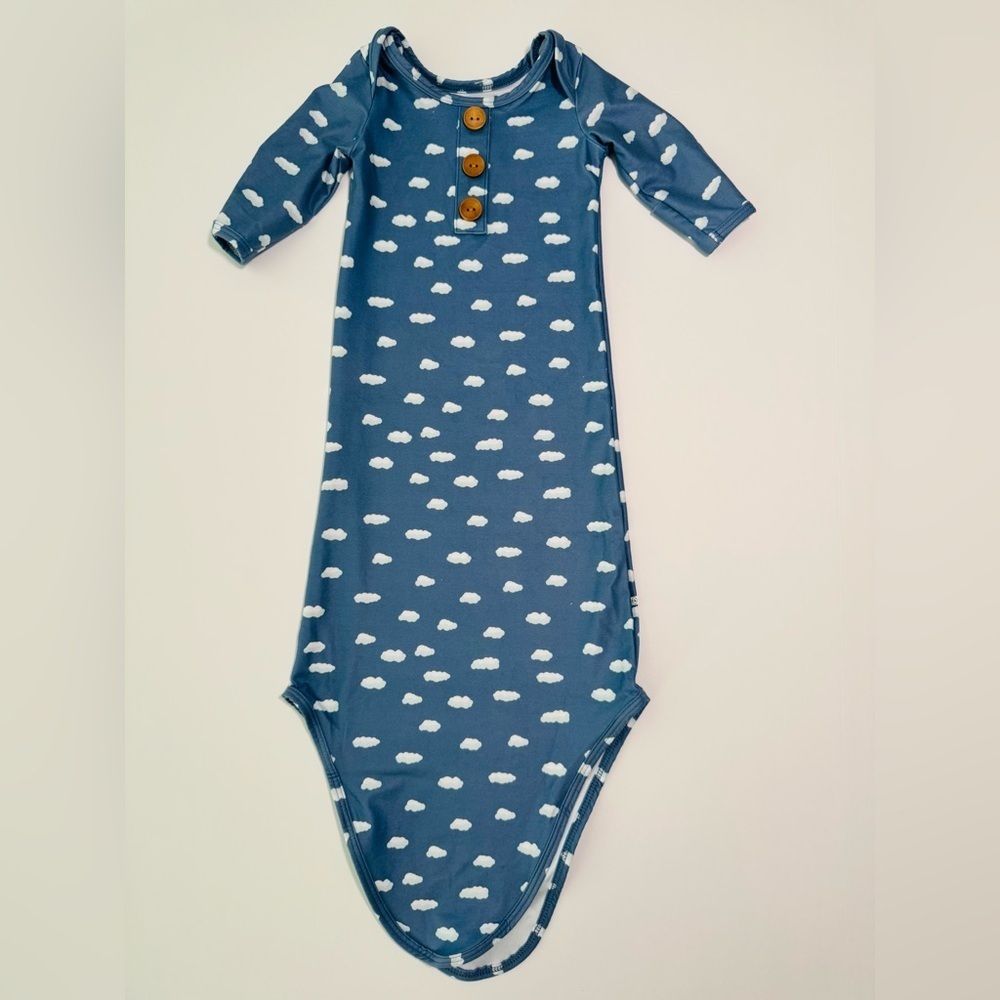 Caden Lane Blue Cloud Sleep Gown Newborn